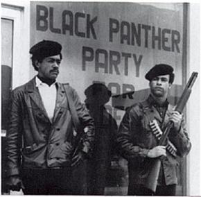 Bobby Seale and Huey Newton co-founded the Black Panther Party.